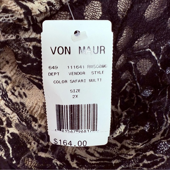 NWT PICADILLY FASHIONS Mesh Cardigan Plus 2X Black Safari Lagenlook Whimsigoth - Picture 8 of 10